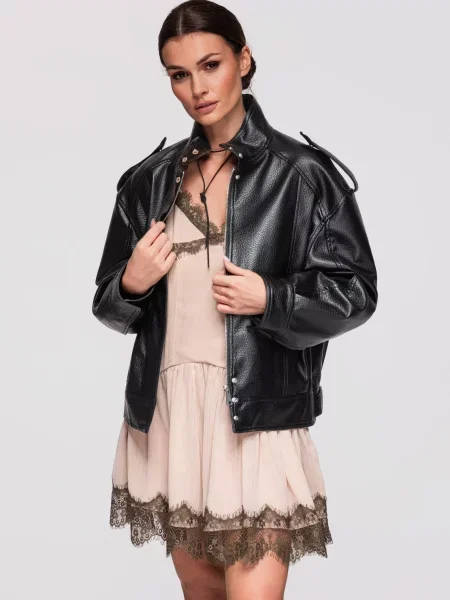 Blană geacă Edoti cu căptușeală