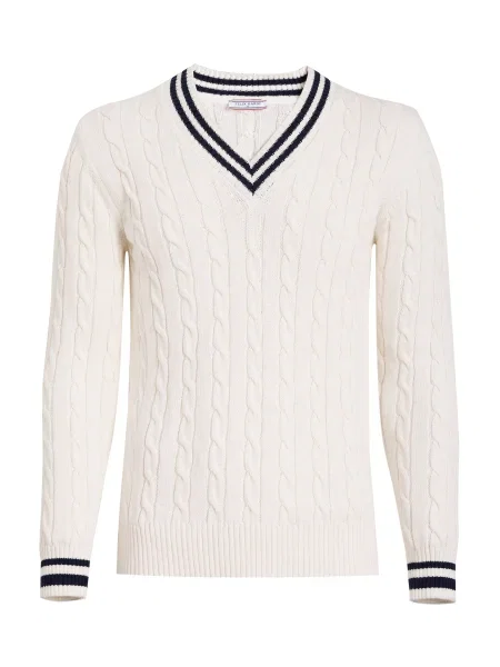 Felix Hardy Pulover negru alb