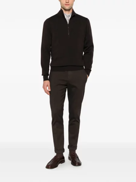 Pantaloni chino Dondup maro