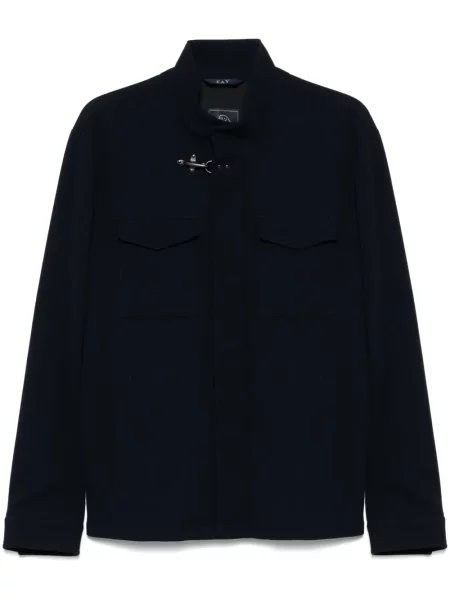 Geacă Fay tricotate albastru