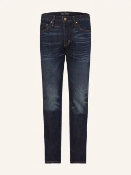 Tom Ford Jeansy O Kroju Slim Fit blau