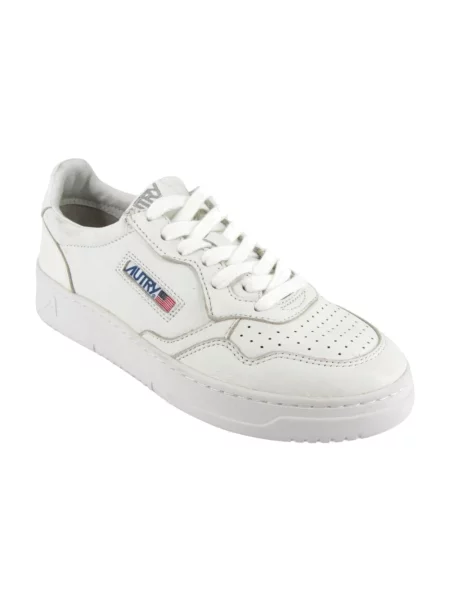 Sneakersy Autry skórzane białe