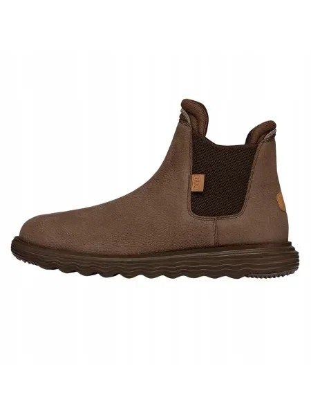 HEYDUDE Trzewiki Branson Boot Craft Leather brązowe