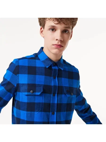 Рубашка Lacoste синяя
