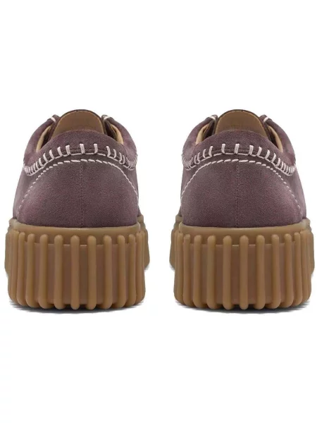 Pantofi Clarks violet