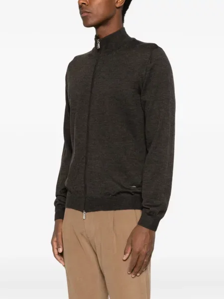 Cardigan Enrico Mandelli maro