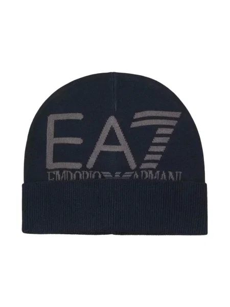 Czapka Emporio Armani Ea7 niebieska