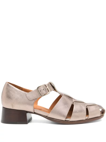 Pantofi cu toc Chie Mihara auriu