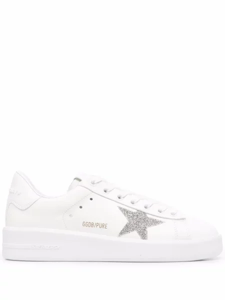 Sneakerși Golden Goose din piele alb