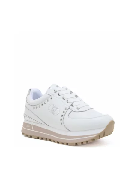 Sneakersy Liu Jo skórzane białe