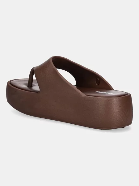 В'єтнамки Melissa MELISSA FREE PLATFORM THONG AD на платформі M коричневий