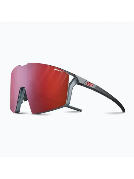 Olcsóbban. napszemüveg Julbo Edge Reactiv High Contrast black translu logos orange fluo mat/clear. Méret: OS fekete