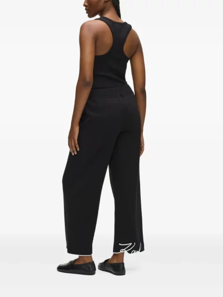 Pantaloni Karl Lagerfeld negru