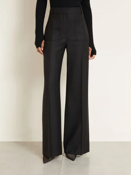 Victoria Beckham Marlene Kalhoty Alina černá