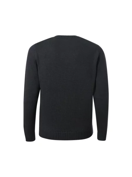 Sweter Zanone wełniany niebieski