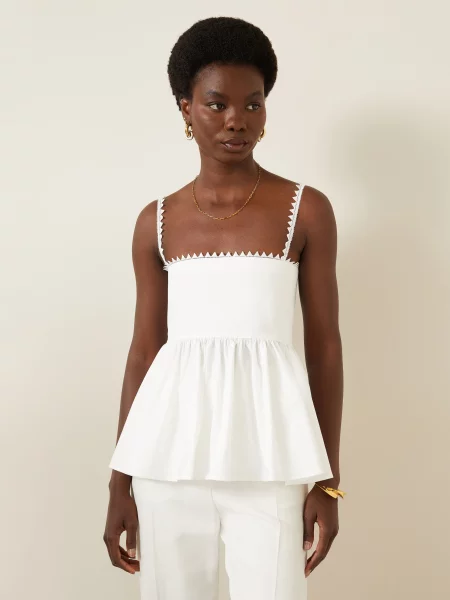 Top Jacquemus bílý