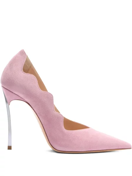 Pantofi cu toc Casadei violet