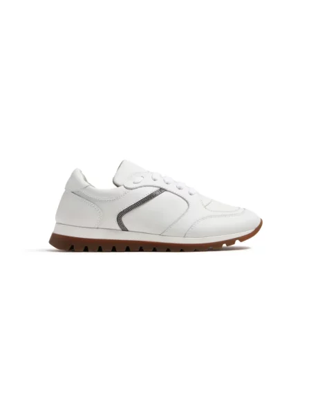 Sneakersy dziecięce Brunello Cucinelli białe