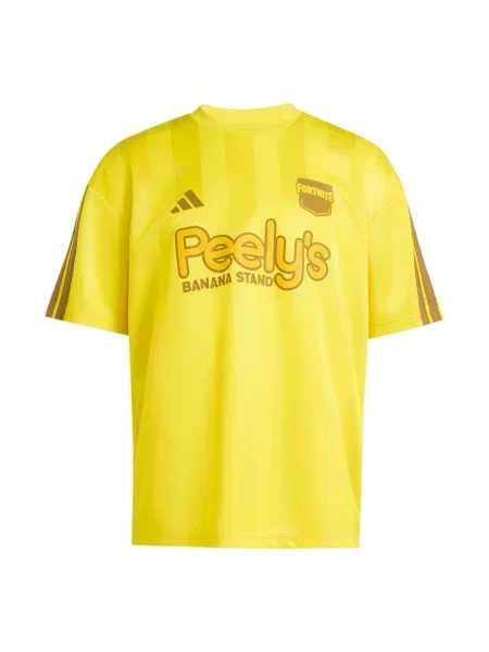ADIDAS SPORTSWEAR Tricou funcțional ADIDAS x FORTNITE TIRO deschis / galben miere / galben deschis albastru