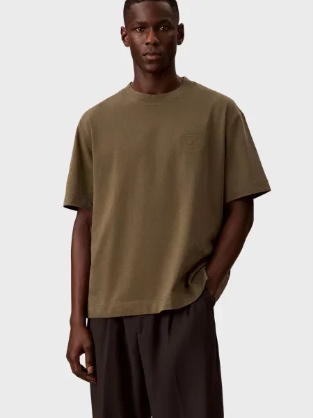 Футболка Calvin Klein оливкова