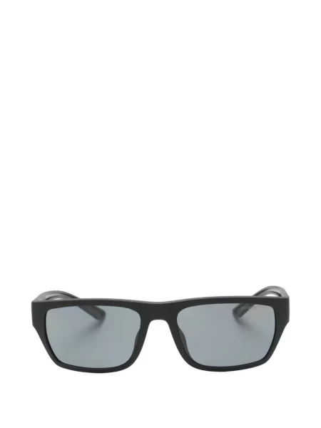 Ochelari de soare dreptunghiulari Emporio Armani negru