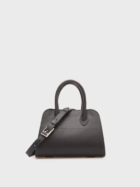 Шкіряна елегантна сумка Prpy чорна