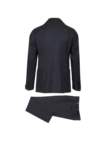 Costum Guarinucci cu rever albastru