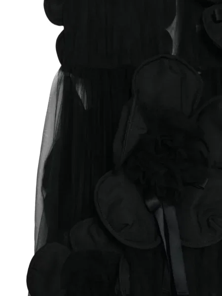 Midi šaty Noir Kei Ninomiya čierna