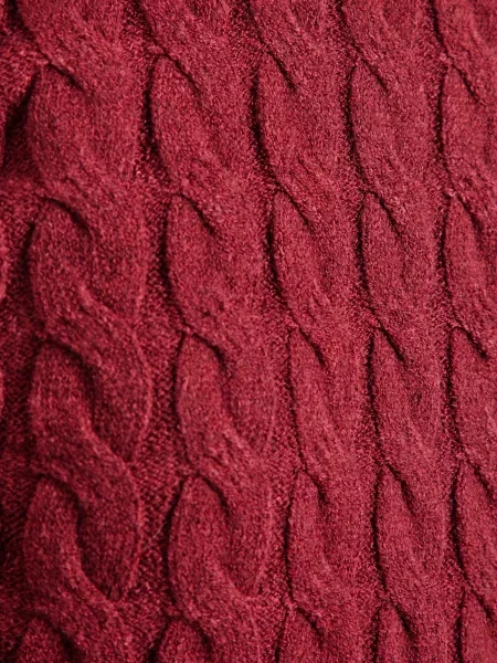 VERO MODA Pulover AWLORELLA roşu închis