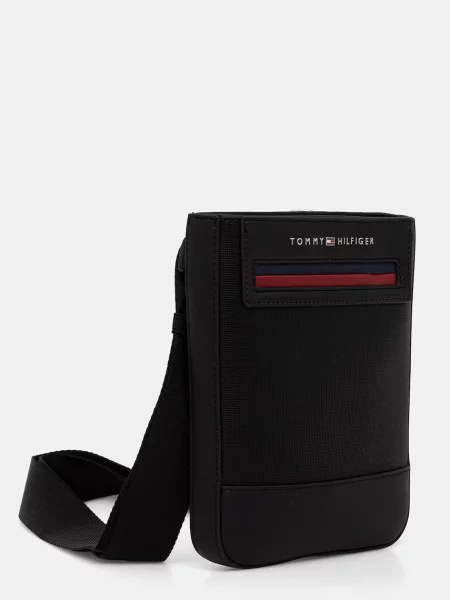 Geanta crossbody Tommy Hilfiger negru