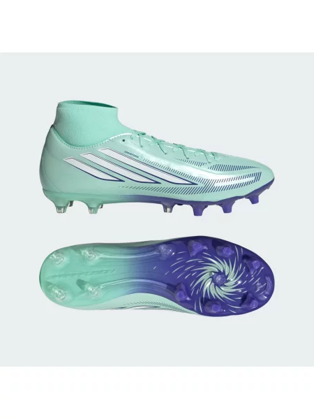 Buty piłkarskie do kostki Sparkfusion League na twardą nawierzchnię FG i sztuczną trawę białe