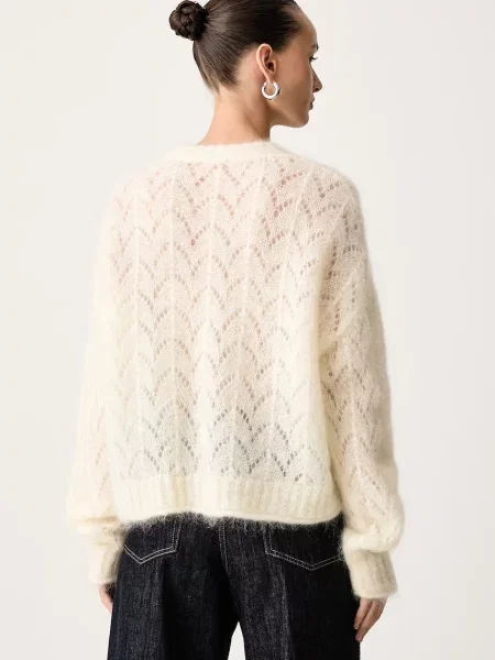 ViCOLO sweter z wełną beżowy