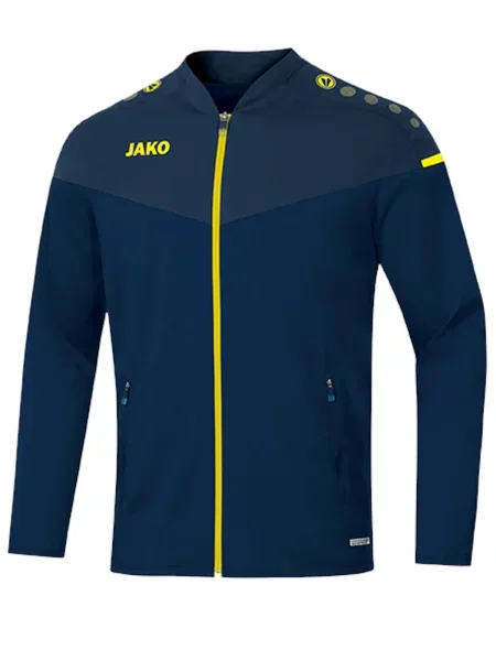 JAKO Geacă sport bleumarin / noapte / galben albastru
