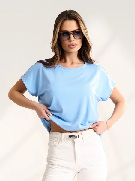 Футболка ISSA Plus блакитний