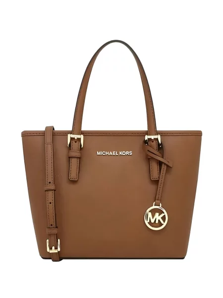 Geantă shopper Michael Kors maro
