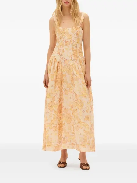 Rochie Kate Ford cu model floral de costum
