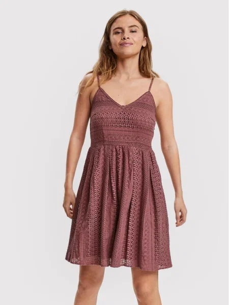 VERO MODA Nyári ruhák Honey fáradt rózsaszín