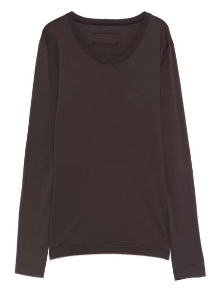 Tricou Private 0204 lung maro