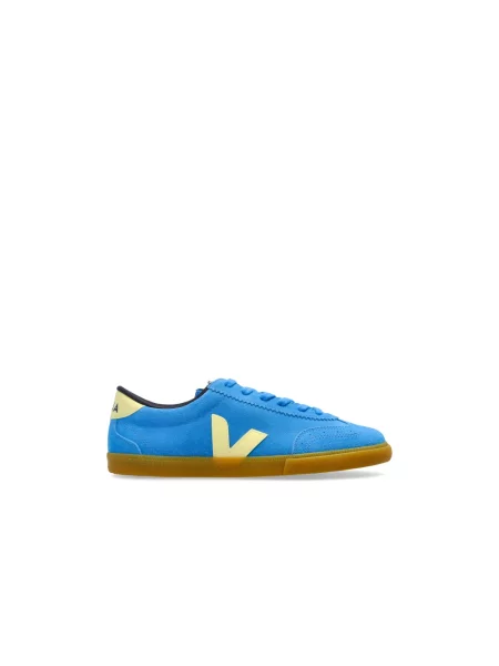 Sneakersy Veja Volley zamszowe niebieskie