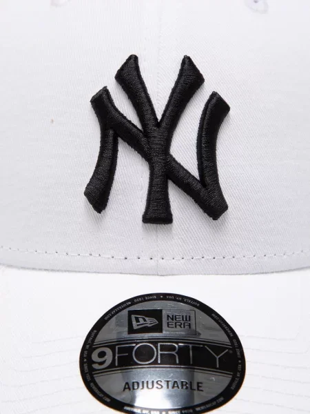 New Era Cap Mlb League Basic New York Yankees White/ Black alb