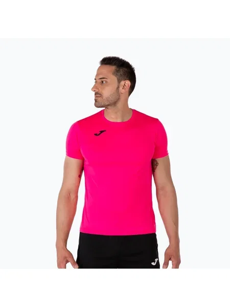 Tricou de alergare pentru bărbați Joma Record II fluor pink roz