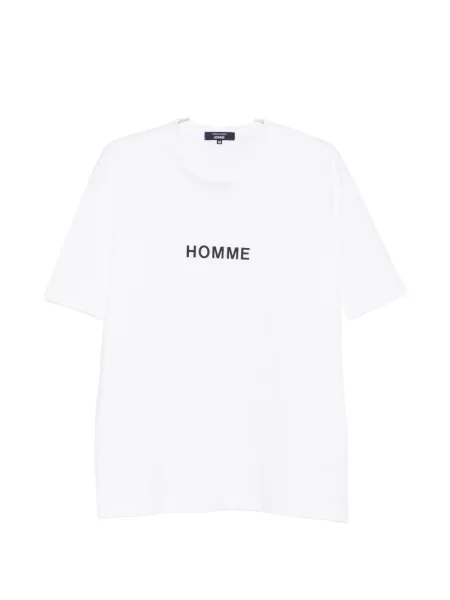 Tricou Comme Des Garçons Homme cu imagine alb