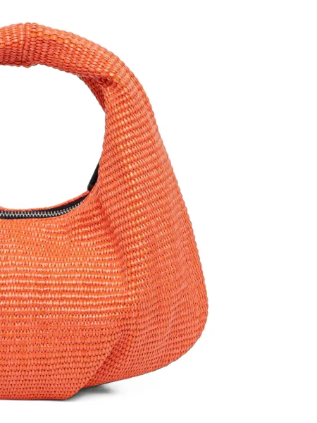 Shopper torbica Karl Lagerfeld Jeans s autogramom narančasta