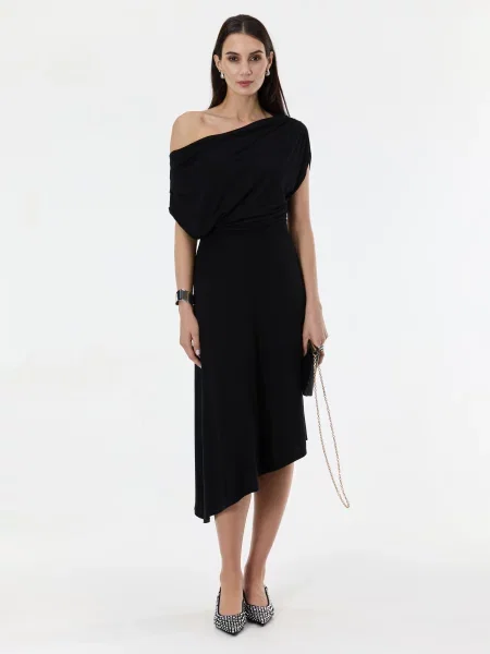 Sukienka midi Orsay czarna