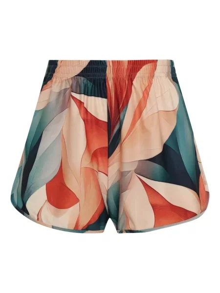 Шорти Lygia & Nanny на цветя с принт синьо