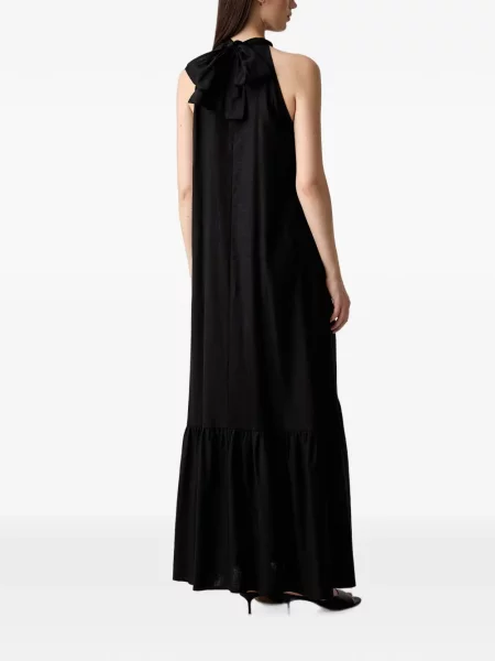 Rochie maxi Vicolo cu gât halter negru