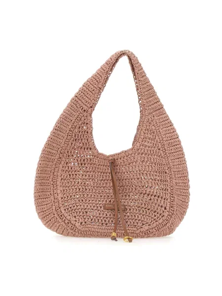 Torebka hobo Gianni Chiarini różowa