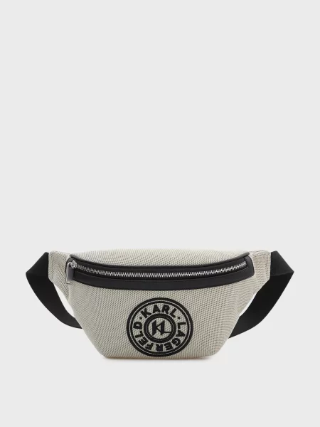 Поясная сумка Karl Lagerfeld бежевая