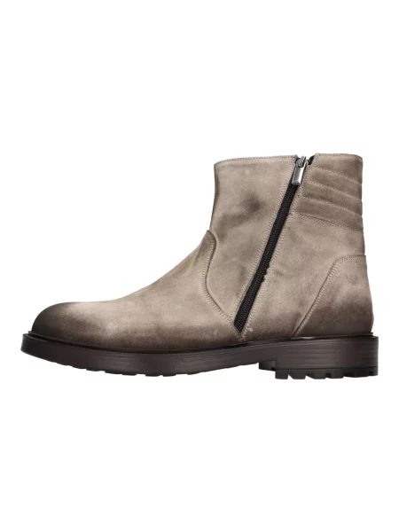 Buty do kostki Exton zamszowe brązowe