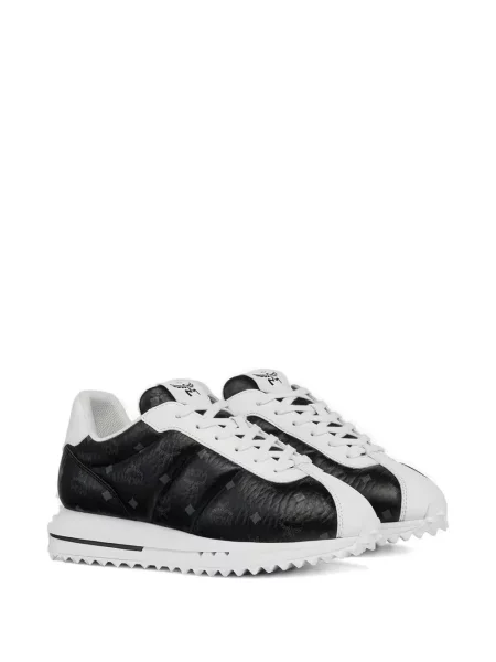 Sneakerși Mcm cu imagine negru